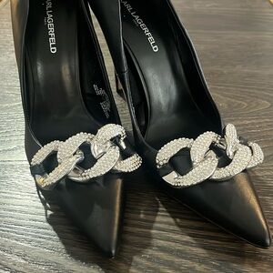 Karl Lagerfeld Paris Calise Pointed Toe Pump